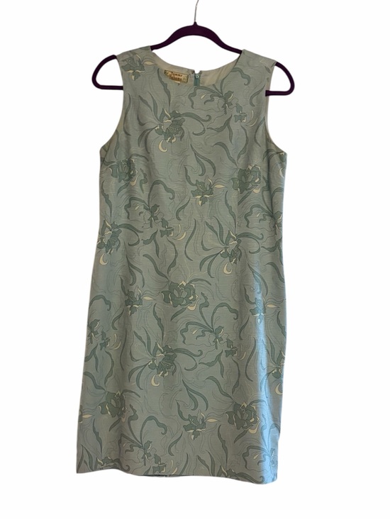 Tommy Bahama Dresses & Skirts - Vintage Tommy Bahama 100% Silk Shift Dress 8‎ Floral Blue Green